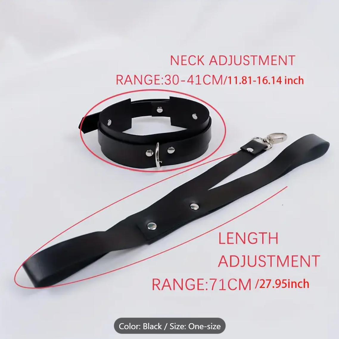 Gothic Tease Collar for Naughty Nights