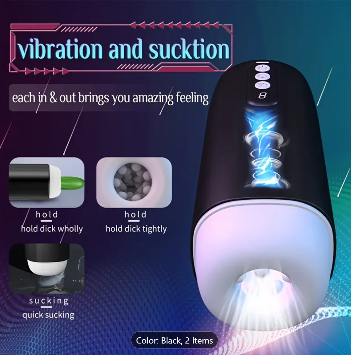 Electric Masturbator Pants – 8-Mode Sucking & Vibrating Toy for Men