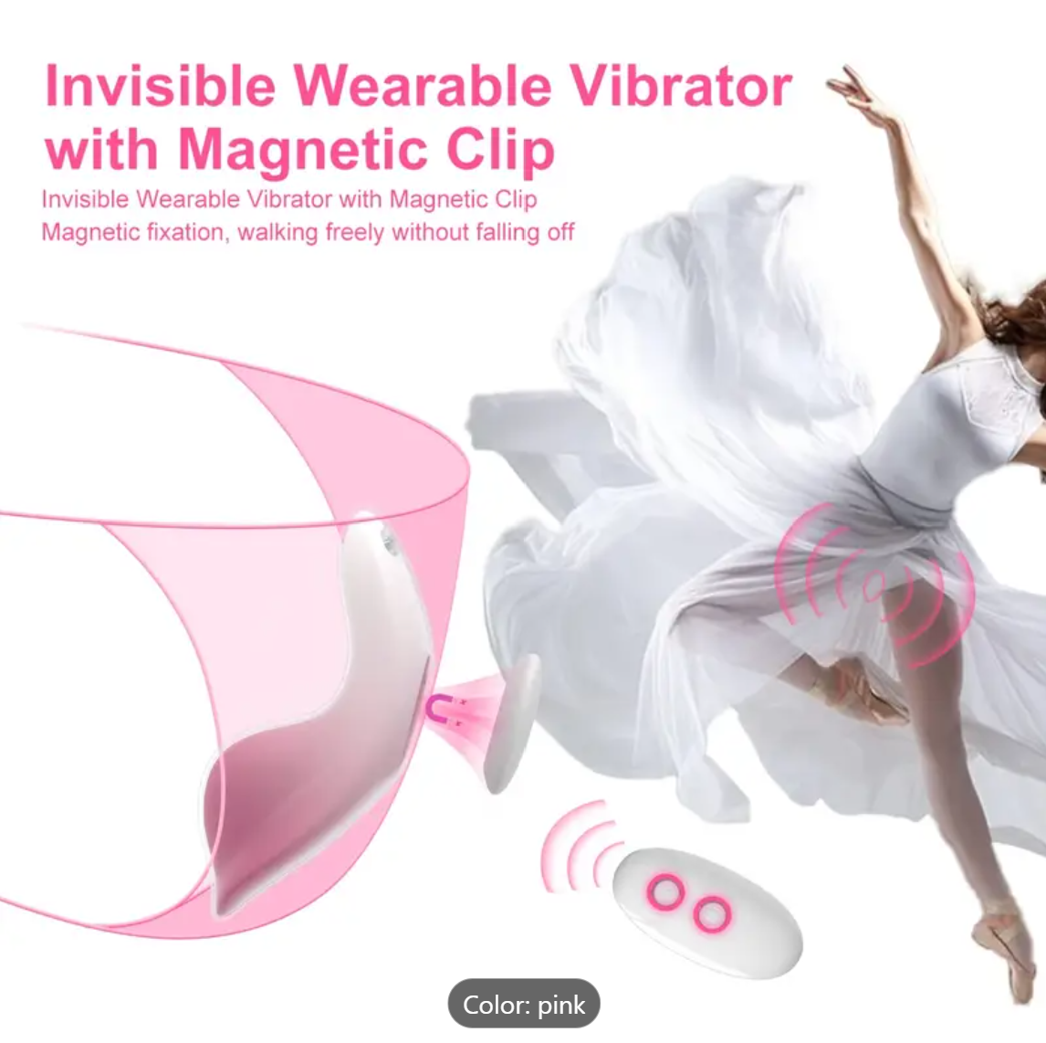 Panty Vibrator – Wearable Clitoral Toy with Suction & Remote Control