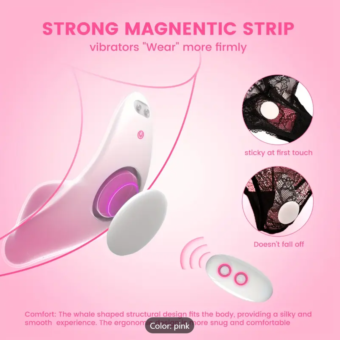 Panty Vibrator – Wearable Clitoral Toy with Suction & Remote Control