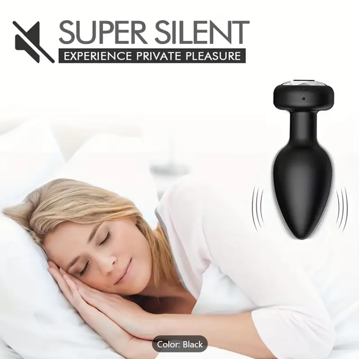 Remote-Controlled Anal Plug – Rechargeable Silicone Vibe