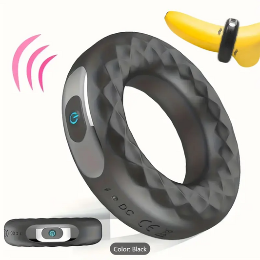 Electric Locking Ring – USB Rechargeable Wireless Cock Ring