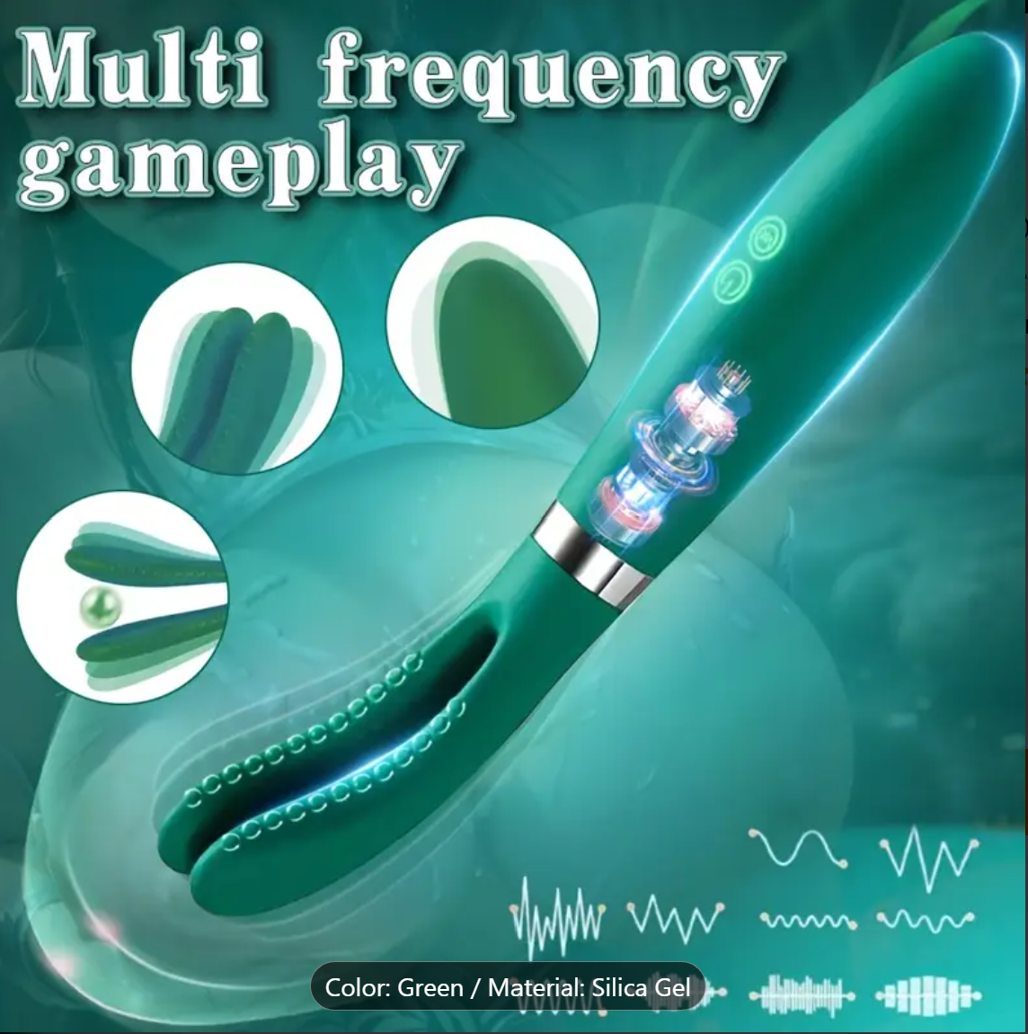 Strapless Finger Bullet – 10-Mode Clitoral & G-Spot Vibrator