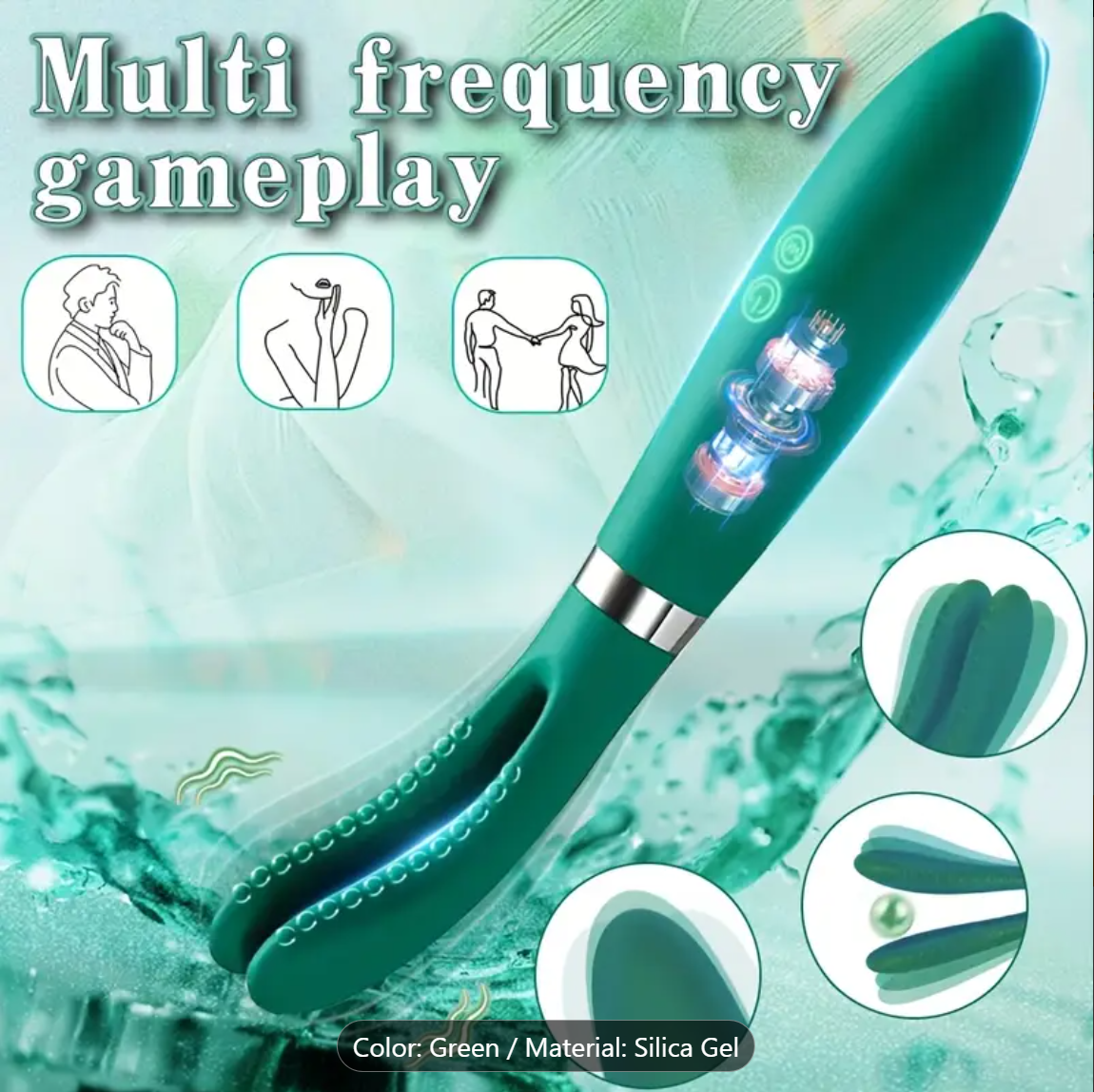 Strapless Finger Bullet – 10-Mode Clitoral & G-Spot Vibrator