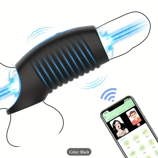 Vibrating Cock Ring – APP-Controlled with Clitoral Stimulator