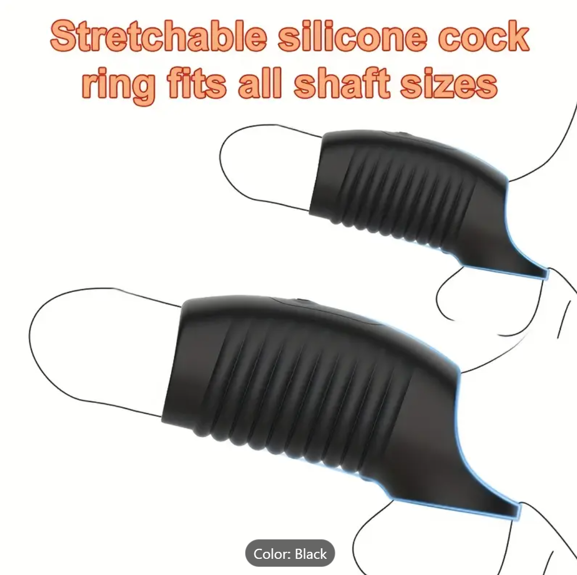 Vibrating Cock Ring – APP-Controlled with Clitoral Stimulator