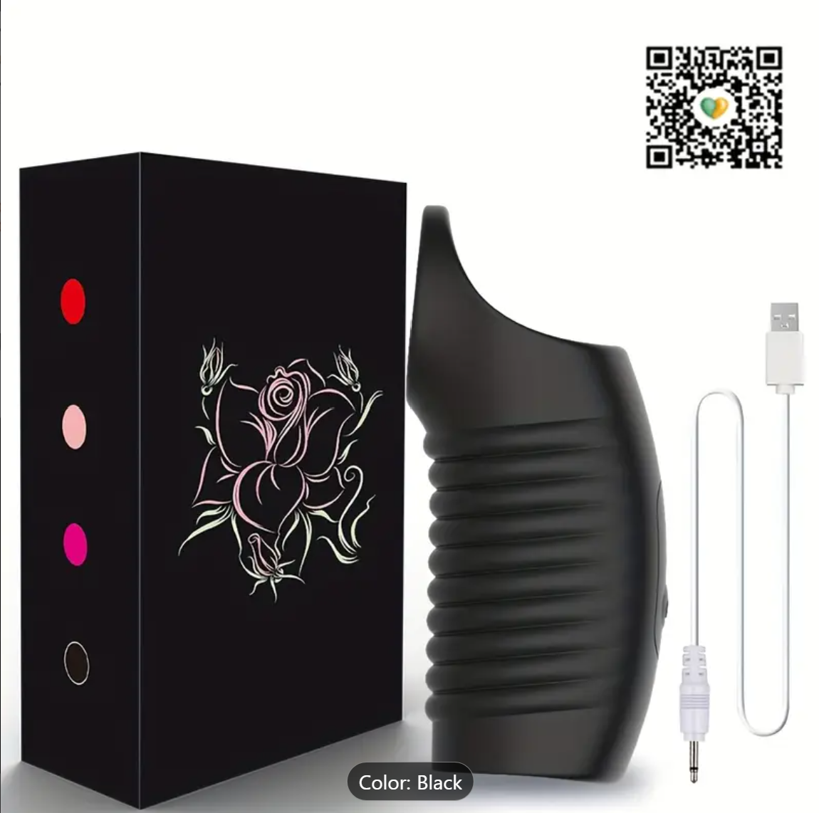 Vibrating Cock Ring – APP-Controlled with Clitoral Stimulator