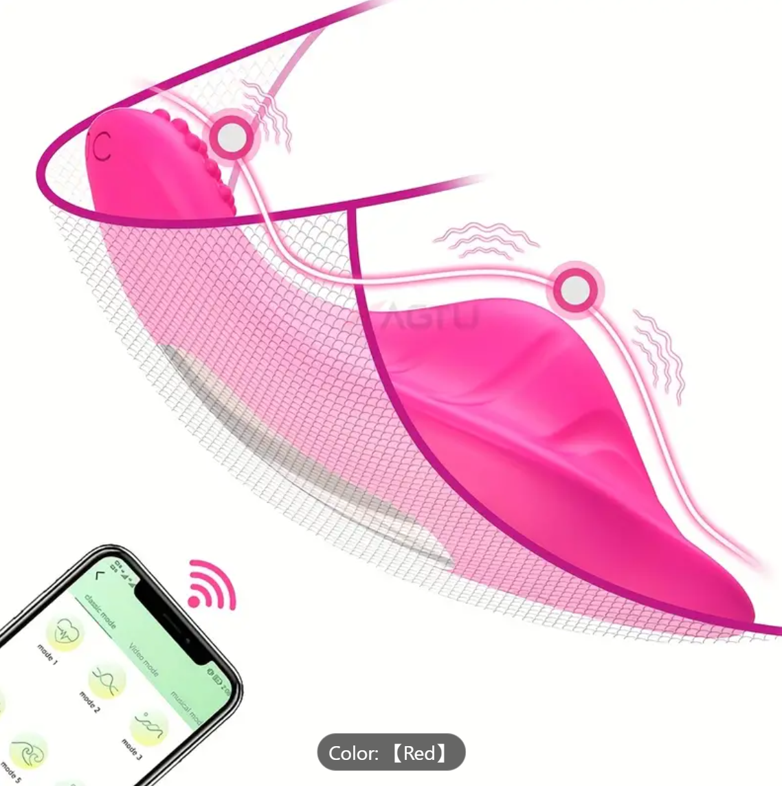 Wearable Vibrator – App-Controlled Wireless Pleasure for Women