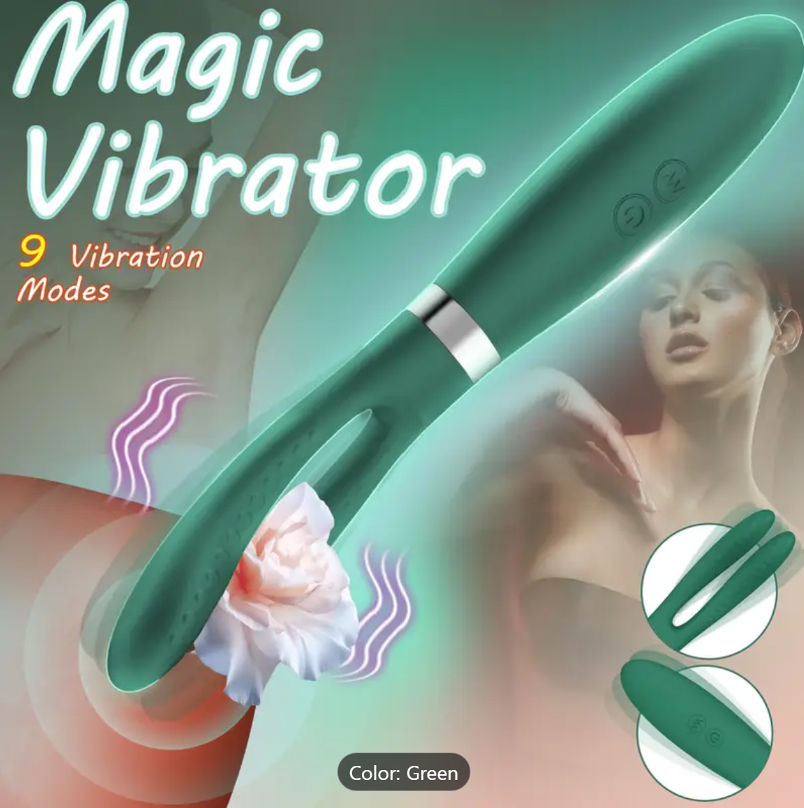 10-Mode Mini Finger Bullet Vibrator for Clitoral & G-Spot Stimulation