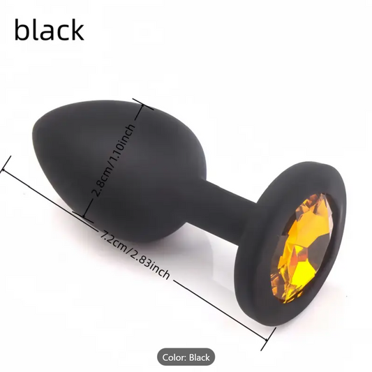 Silicone Anal Plug – Soft, Safe & Beginner-Friendly