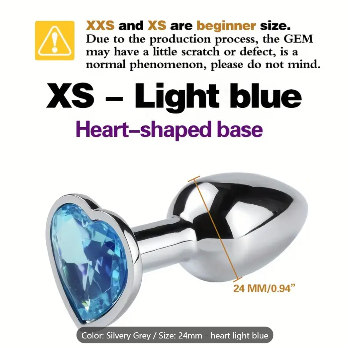 XS Gem Anal Plug – A Sparkly Start to Anal Adventure