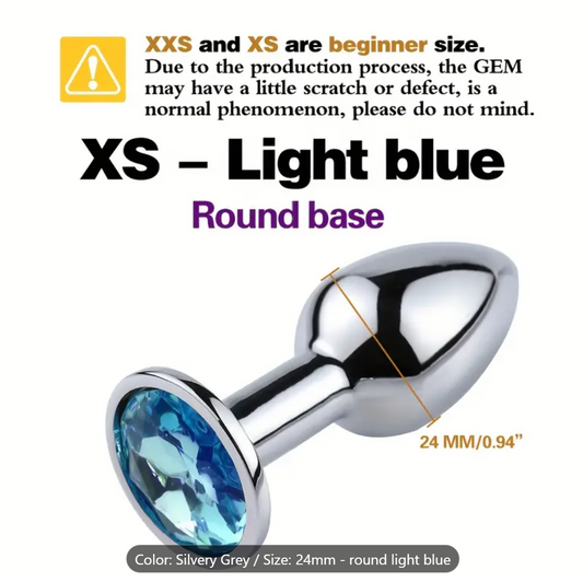 Mini XS Anal Plug for Shiny First-Time Fun