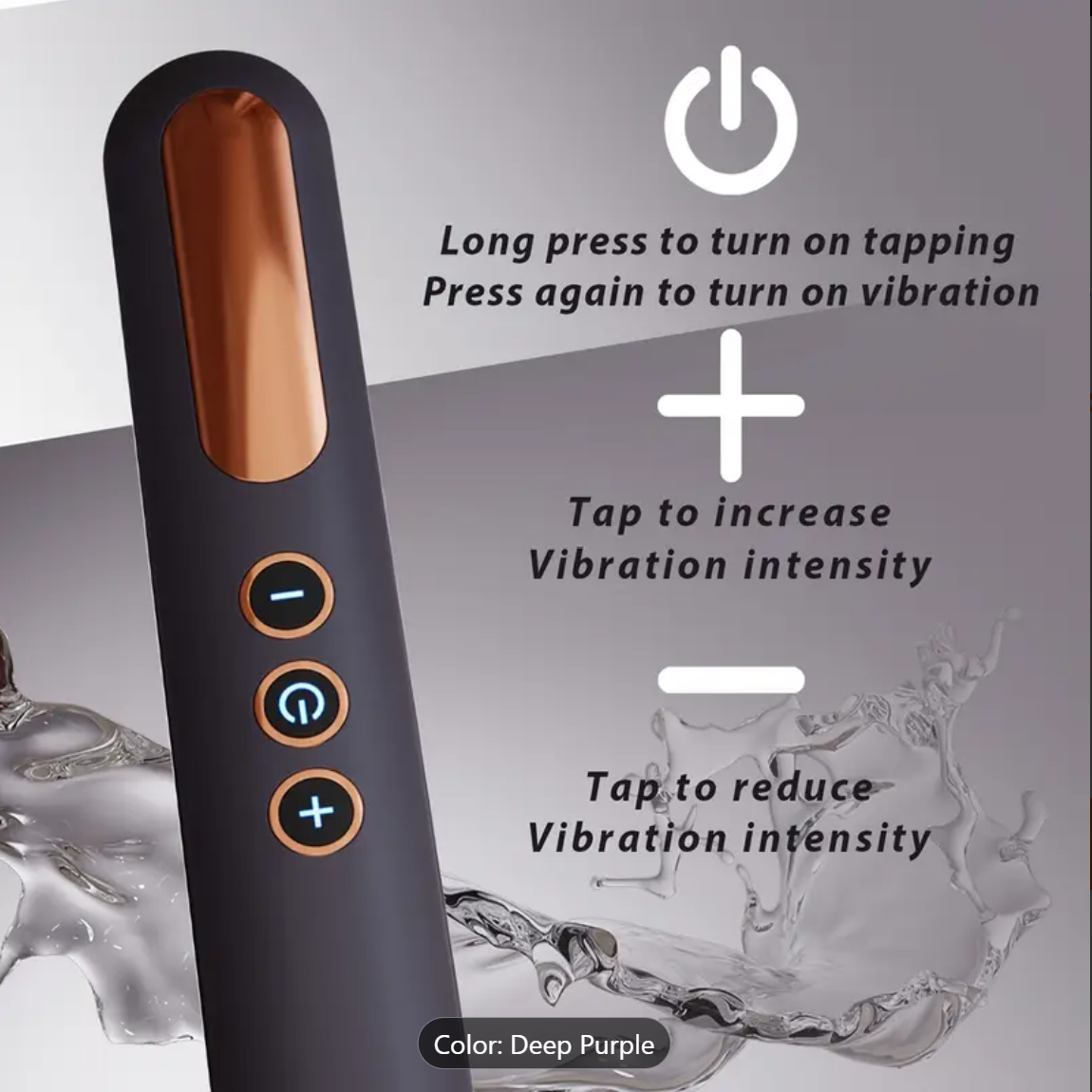 PulseStick – Rechargeable AV Stick Vibrator for Intimate Play