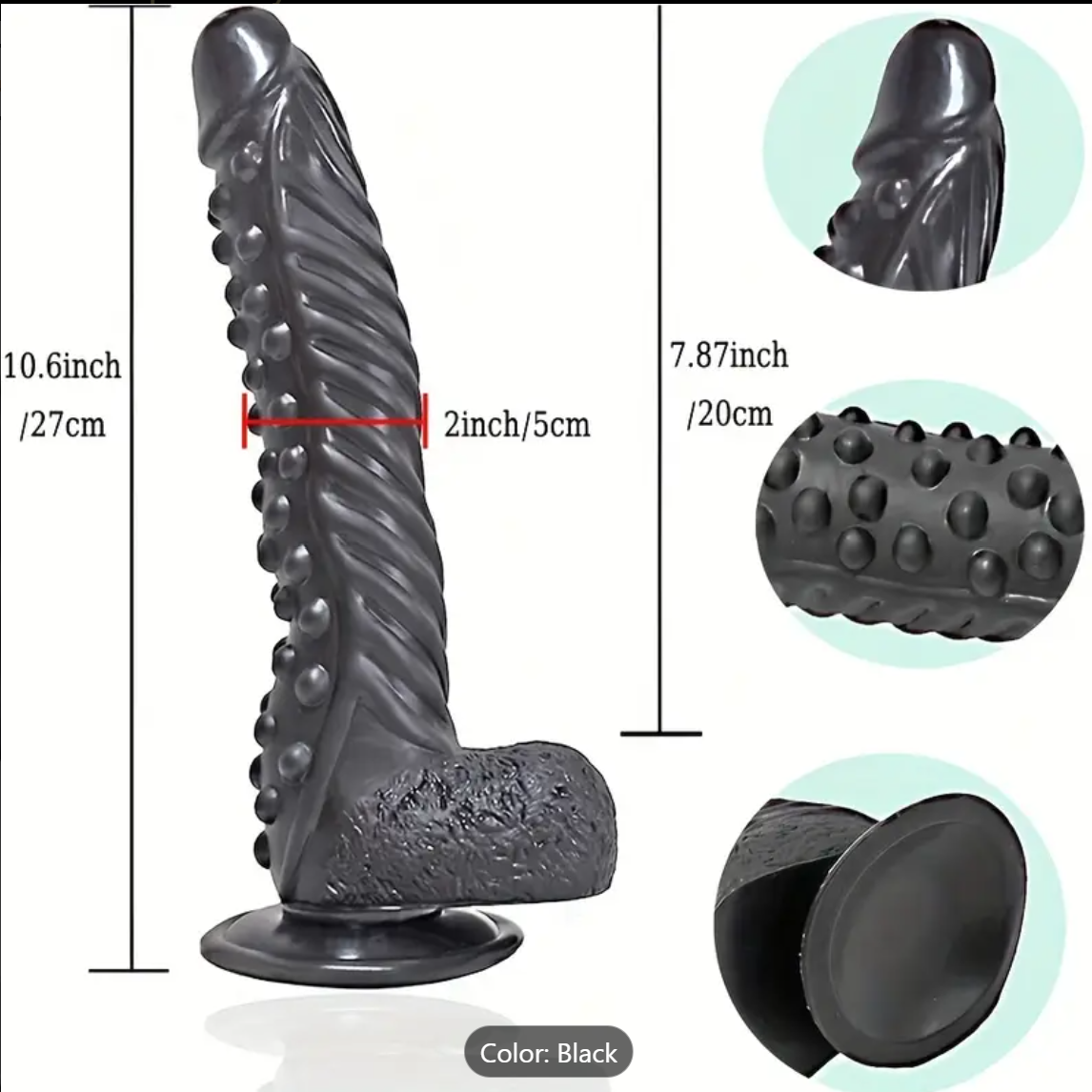 Wild Obsession Realistic Animal Dildo with Suction Base – 26.9cm