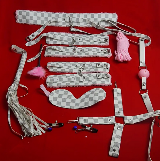 10 Piece BDSM Bondage Set