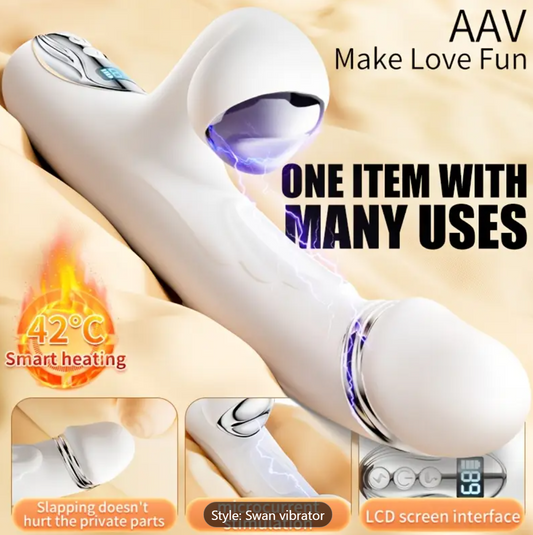 Clitoral Vibrator with Shock Frequency and Heat