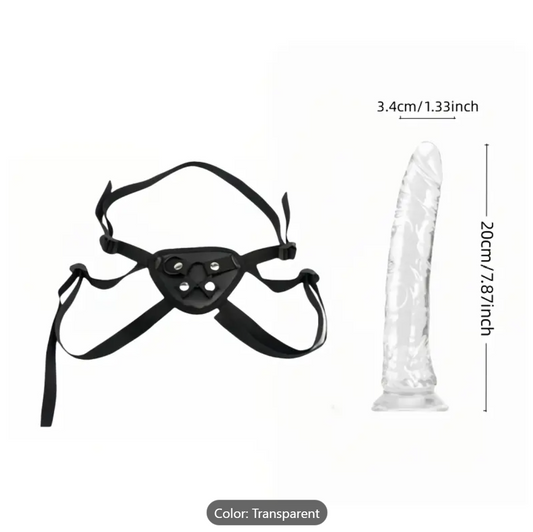 Strapped Dildo with Suction Cup For G-Spot Anal Play