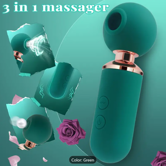 Slap and Suck Vibe for Deep Pulses and Naughty Play