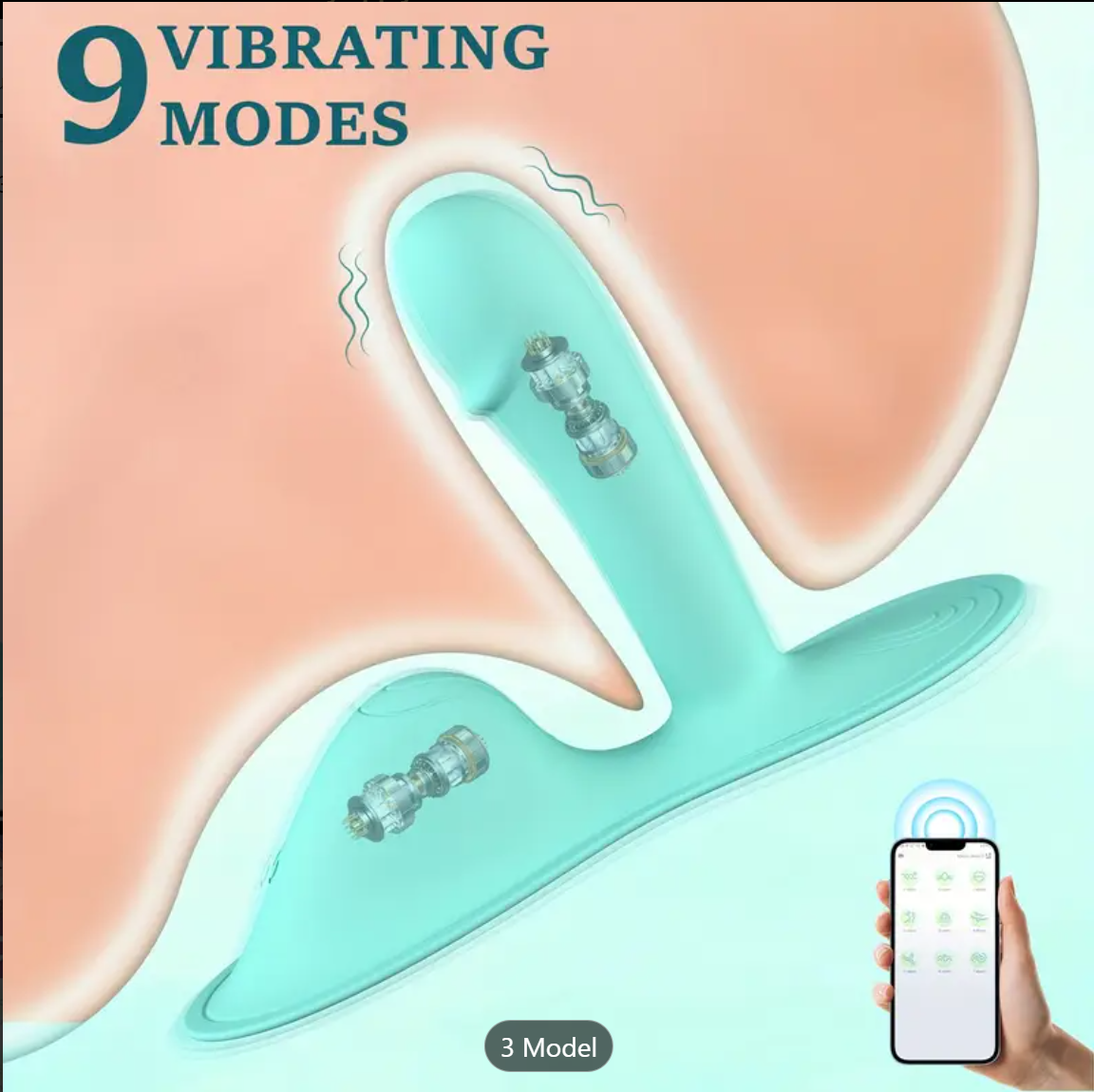 3-in-1 Remote-Control Vibrator – Clitoral & G-Spot Stimulation