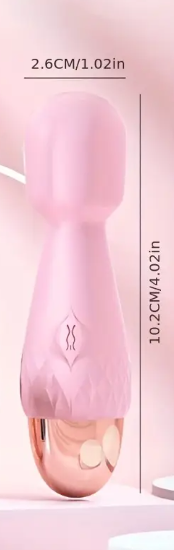 Mini Wand Vibrator for Intense G-Spot Pleasure and Teasing