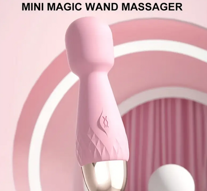 Mini Wand Vibrator for Intense G-Spot Pleasure and Teasing