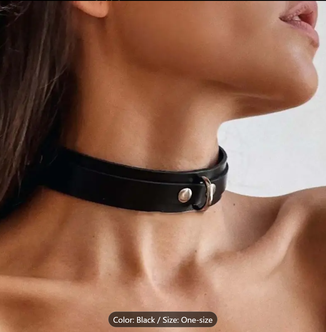 Gothic Tease Collar for Naughty Nights