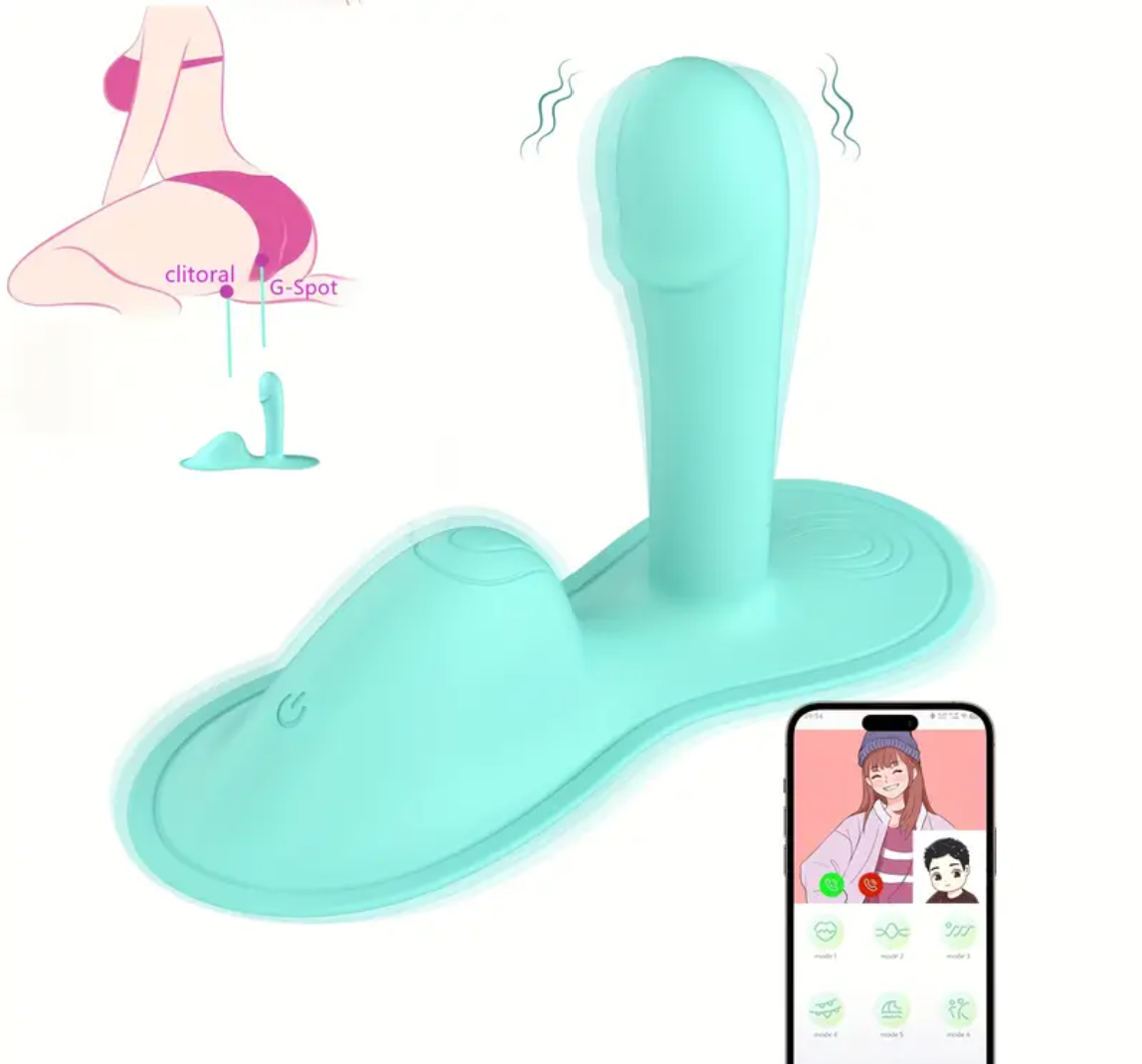 3-in-1 Smart Vibrator – APP-Controlled Clitoral & G-Spot Dildo