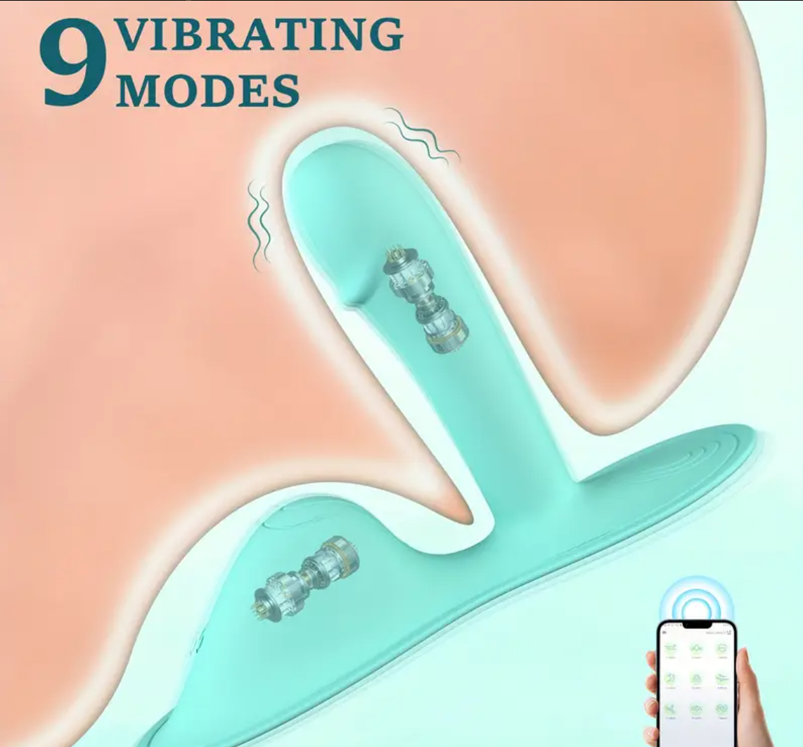 3-in-1 Smart Vibrator – APP-Controlled Clitoral & G-Spot Dildo