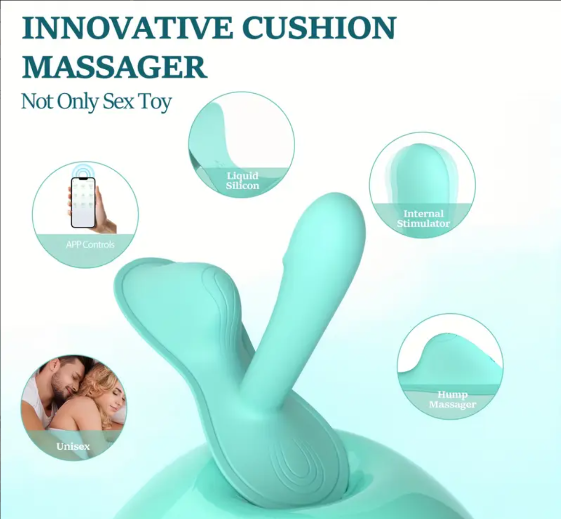 3-in-1 Smart Vibrator – APP-Controlled Clitoral & G-Spot Dildo