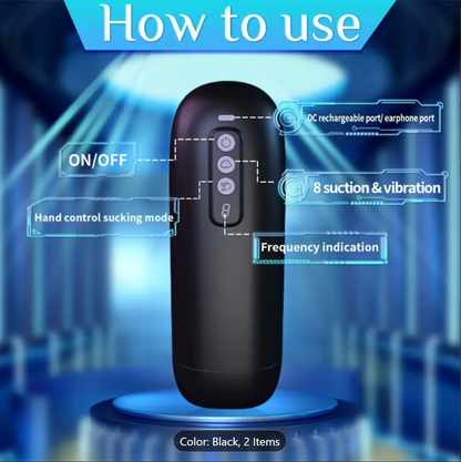 Electric Masturbator Pants – 8-Mode Sucking & Vibrating Toy for Men