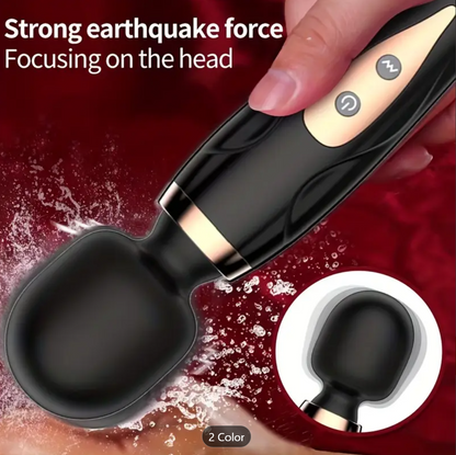 PowerPulse Wand – 10-Mode Vibrator for Full-Body & Intimate Massage