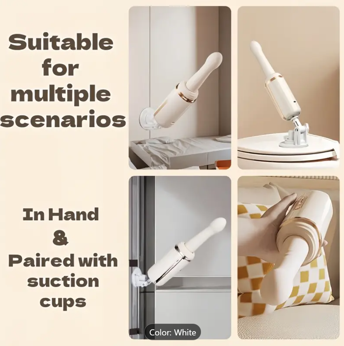 UltraGrip 7-Mode Expanding Vibrator – Heating & Contracting Pleasure Toy
