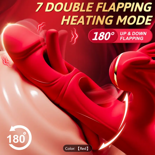4-in-1 Clitoral & Vaginal Vibrator – Slapping, Clasping & Heating Pleasure Toy