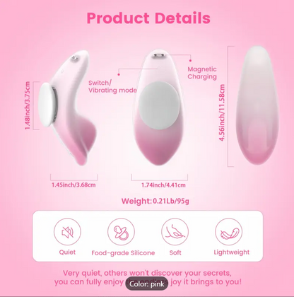 Panty Vibrator – Wearable Clitoral Toy with Suction & Remote Control