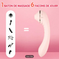 Heated Vibrator – A-Spot & G-Spot Massager with Suction & Flex
