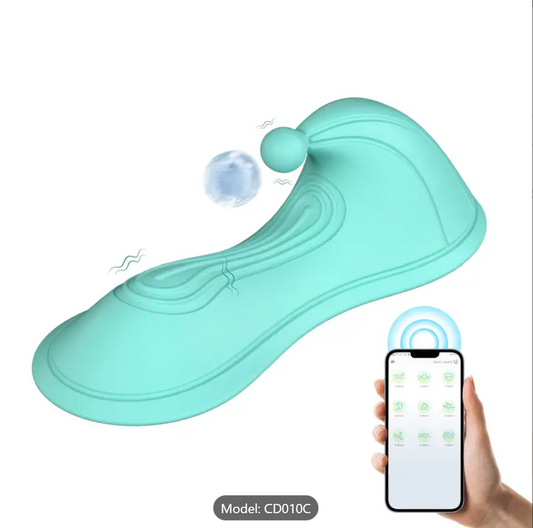 3-in-1 APP-Controlled Vibrator – G-Spot & Clitoral Silicone Dildo