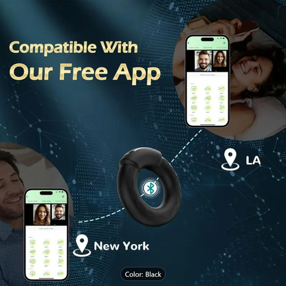 App-Controlled Penis Ring – Vibrating Cock Ring with Prostate Massager