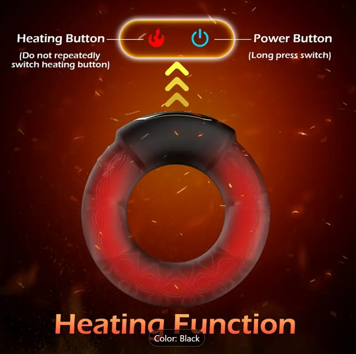 App-Controlled Penis Ring – Vibrating Cock Ring with Prostate Massager