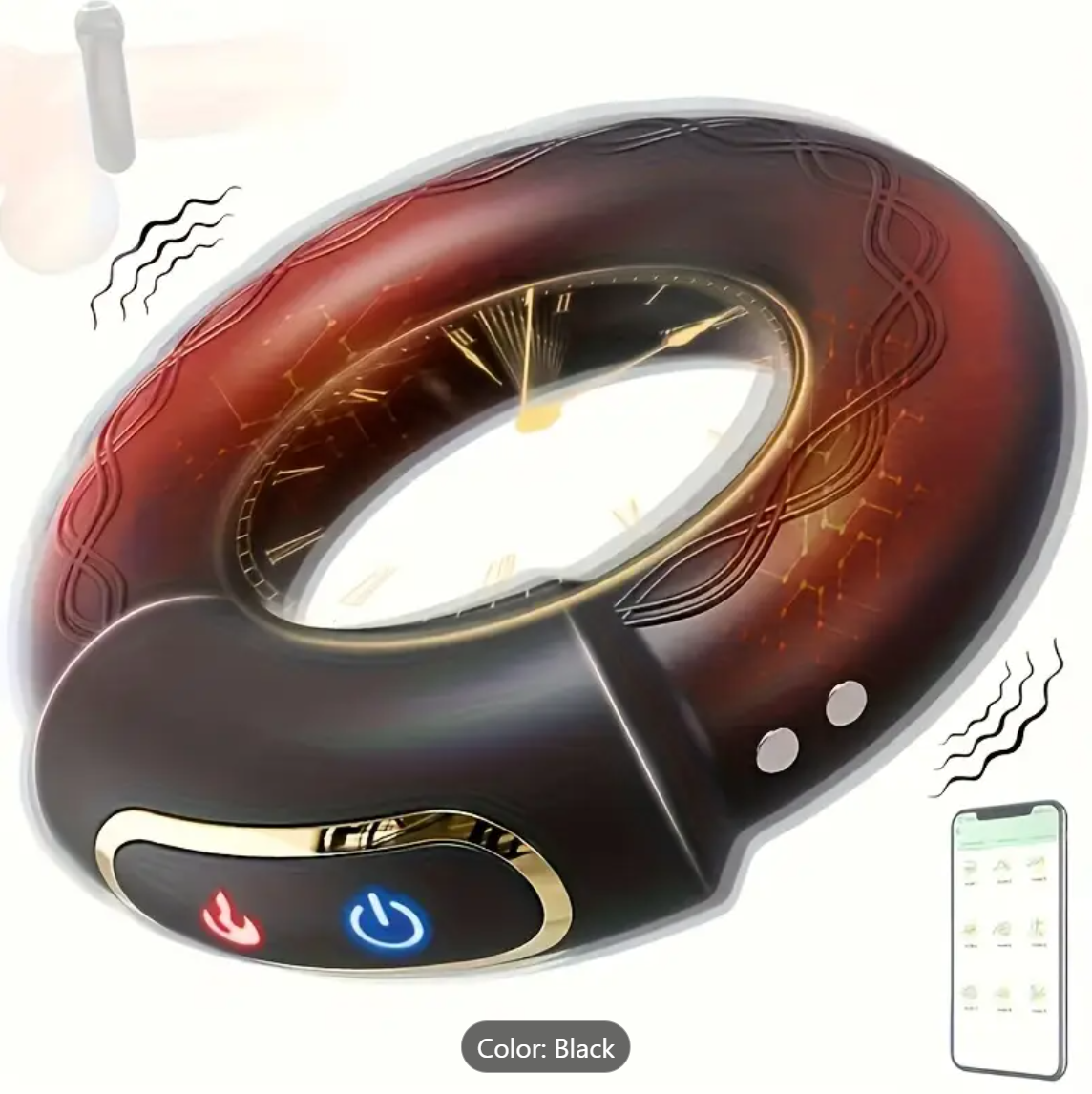 App-Controlled Penis Ring – Vibrating Cock Ring with Prostate Massager