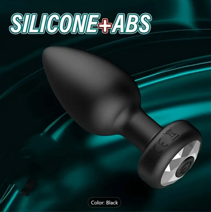 Remote-Controlled Anal Plug – Rechargeable Silicone Vibe