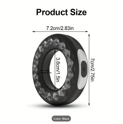Electric Locking Ring – USB Rechargeable Wireless Cock Ring