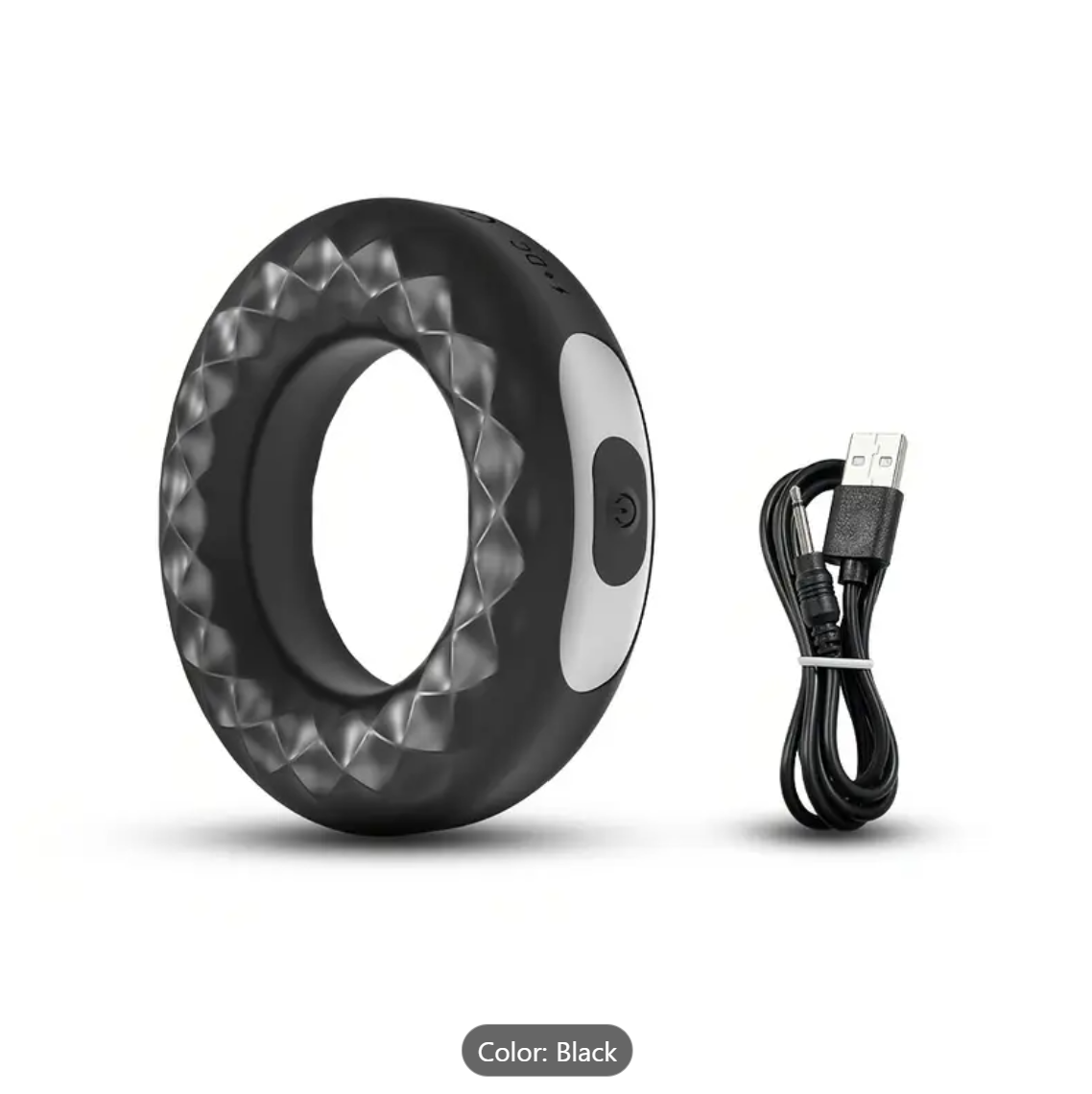 Electric Locking Ring – USB Rechargeable Wireless Cock Ring