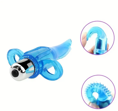 6-Piece Vibrating Anal Starter Kit – Couples Beaded Plug & Dildo Set