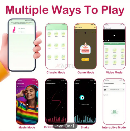 Wearable Vibrator – App-Controlled Wireless Pleasure for Women