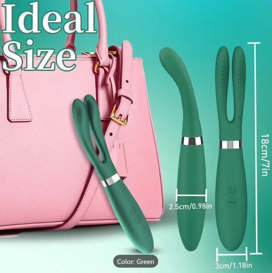 10-Mode Mini Finger Bullet Vibrator for Clitoral & G-Spot Stimulation