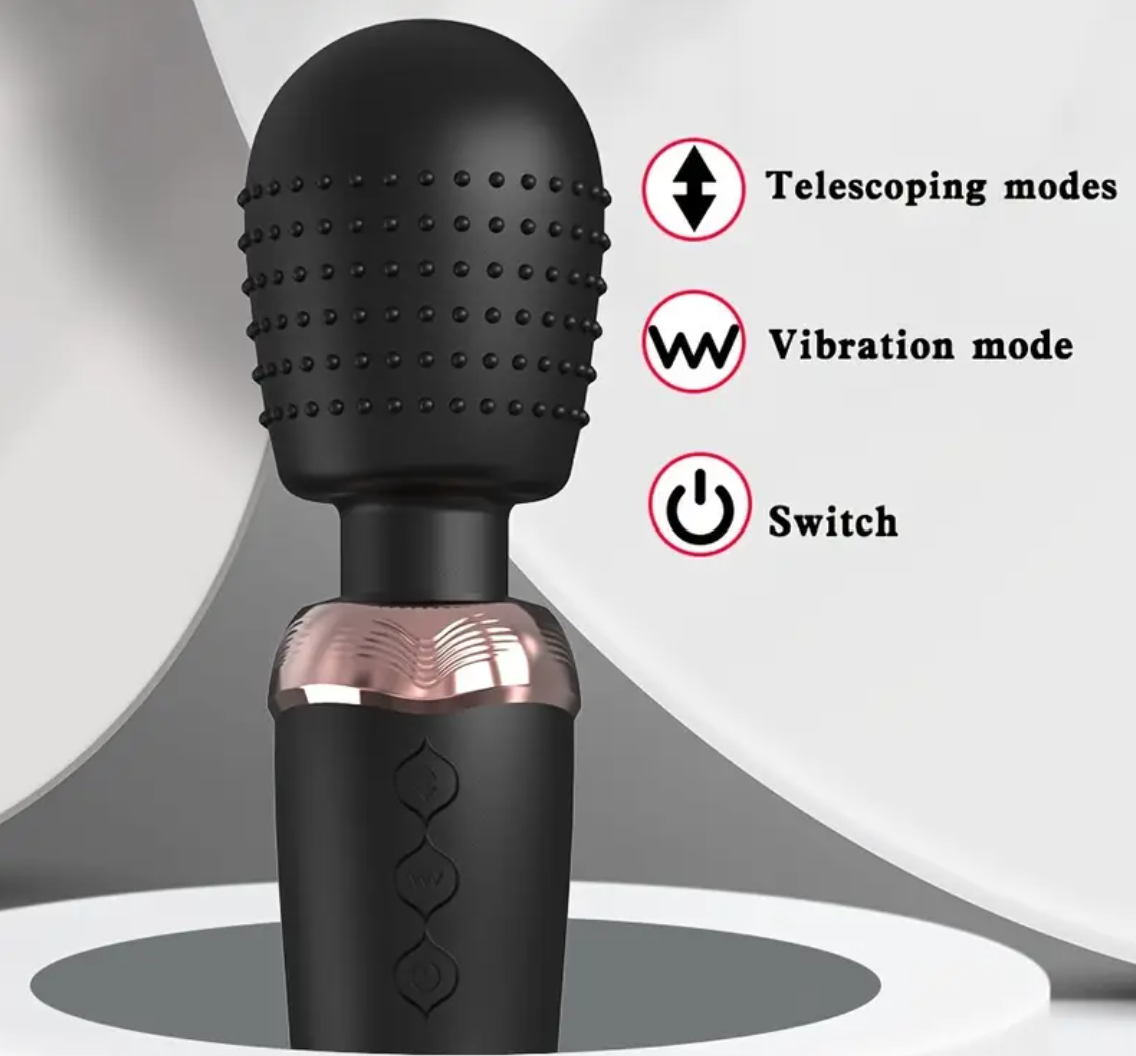 Thrusting G-Spot Wand Vibrator – Intense Stimulation for Couples