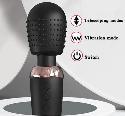 Thrusting G-Spot Wand Vibrator – Intense Stimulation for Couples