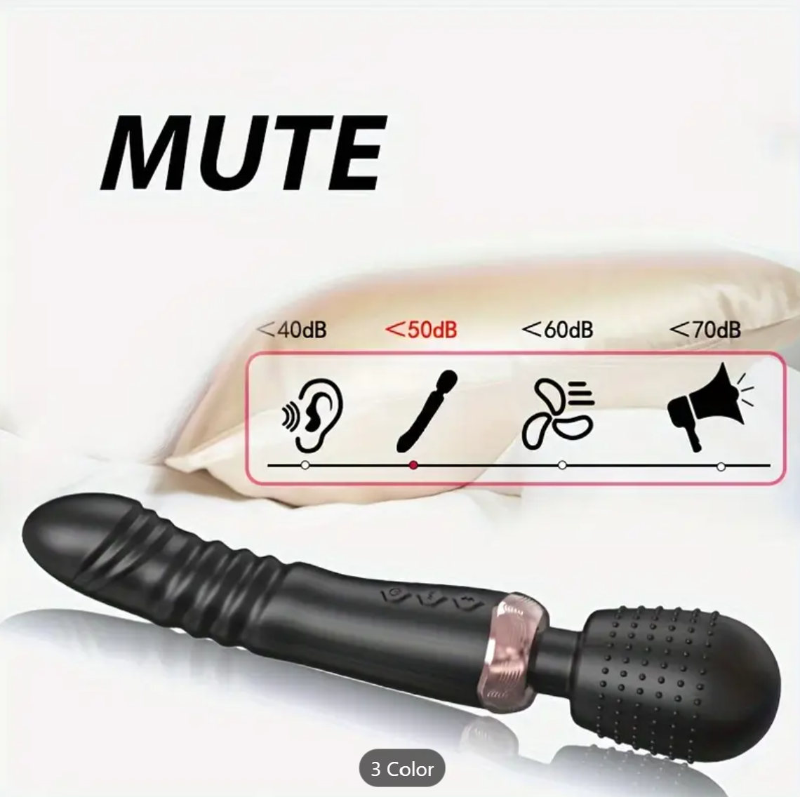 Thrusting G-Spot Wand Vibrator – Intense Stimulation for Couples