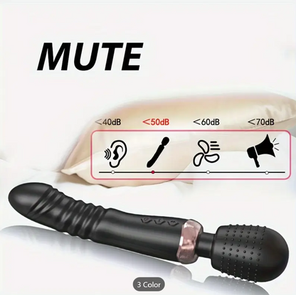 Dual Motor G-Spot Wand Vibrator – 10 Modes of Pure Pleasure