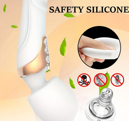 Dual Motor G-Spot Wand Vibrator – 10 Modes of Pure Pleasure